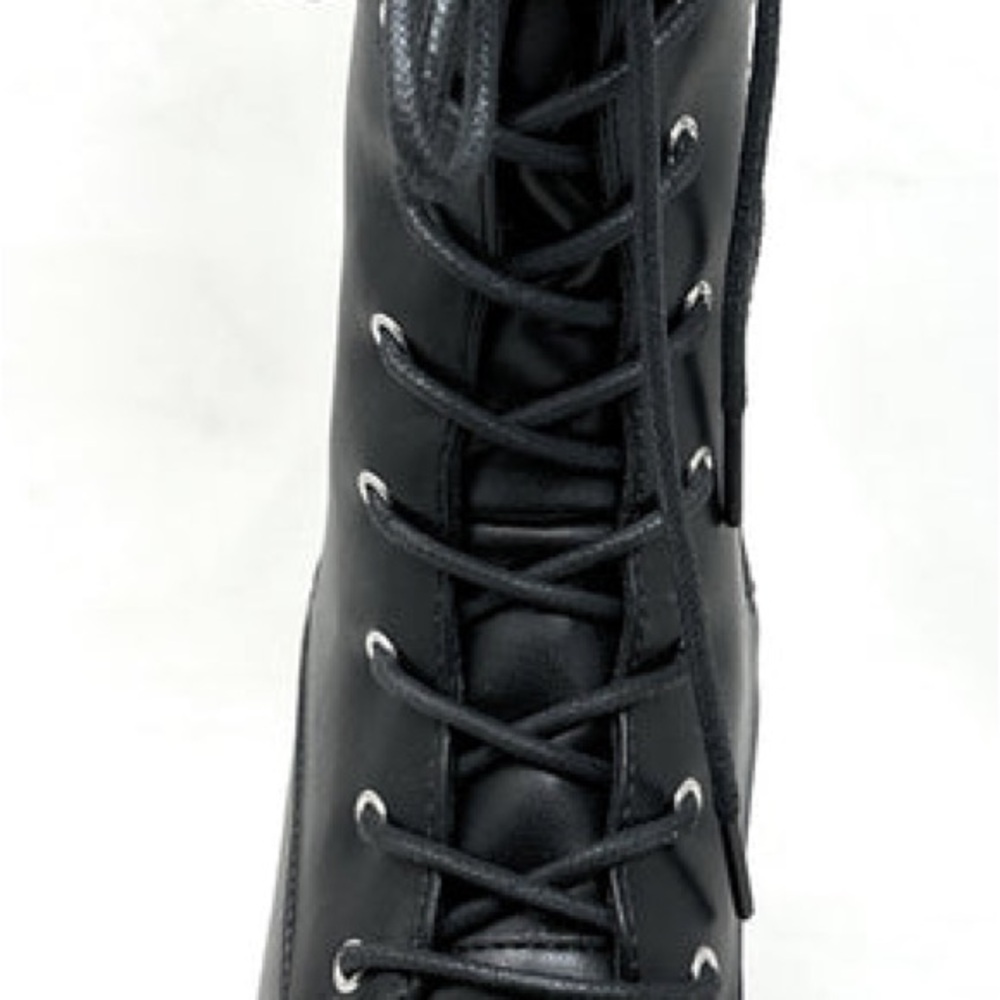 Dollskill NY/LA 6" EVA Platform Knee high lace up boot with zipper pouch - Picture 7 of 7